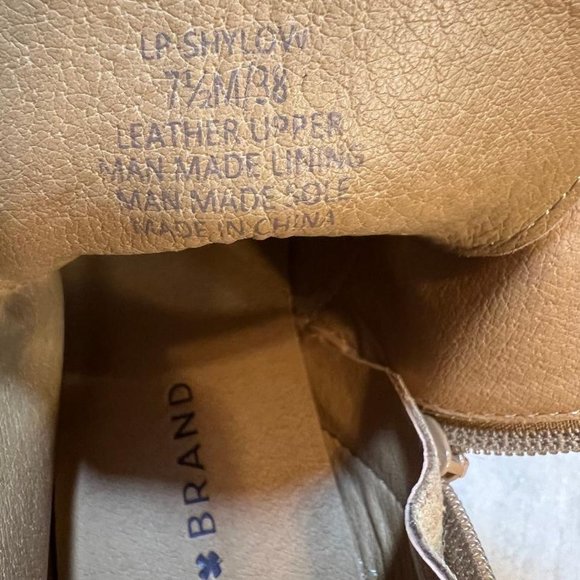 Lucky Brand Shylow Suede Lace Up Booties - Picture 8 of 8